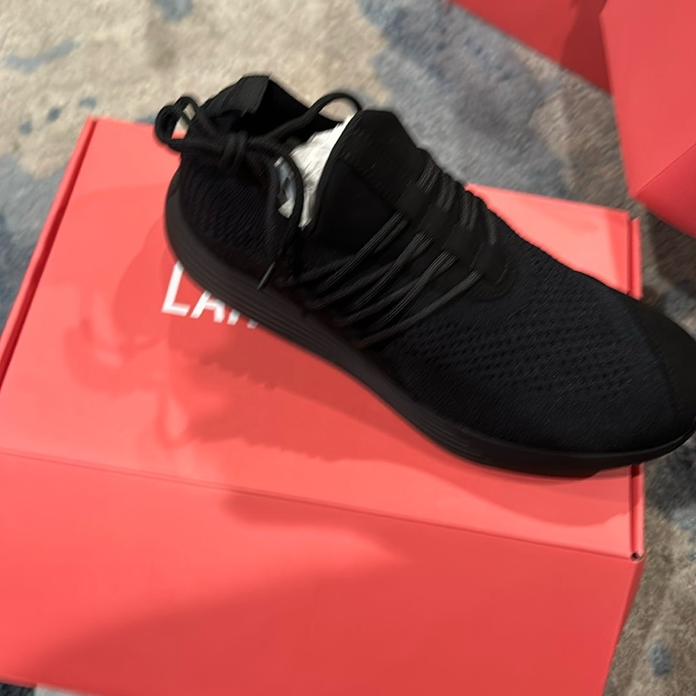 Lane Eight Black Trainer